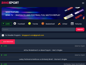 'bingsport.com' screenshot