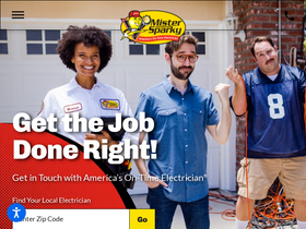 'mistersparky.com' screenshot
