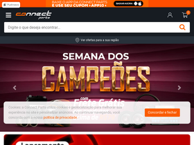 'connectparts.com.br' screenshot