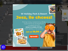 'holidaypark.pl' screenshot