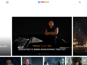 'genmuda.com' screenshot