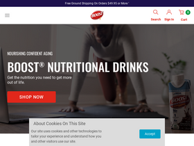 'boost.com' screenshot