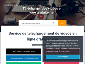'telecharger-videos.com' screenshot