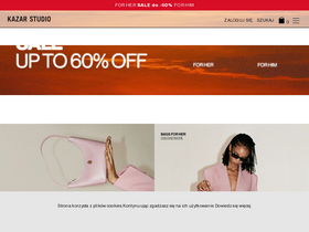 'kazarstudio.com' screenshot