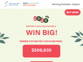 'hsn5050.ca' screenshot