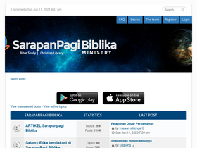 'sarapanpagi.org' screenshot