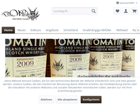 'deinwhisky.de' screenshot