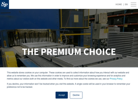 'spectrapremium.com' screenshot