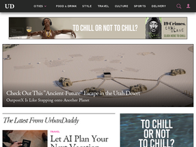 'urbandaddy.com' screenshot