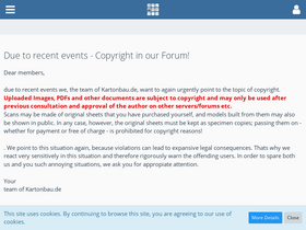 'kartonbau.de' screenshot