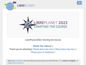 'libreplanet.org' screenshot