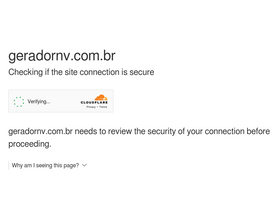 'geradornv.com.br' screenshot