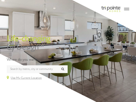 'tripointehomes.com' screenshot
