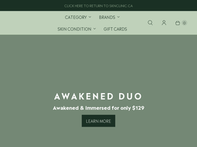 sknshop.com homepage screenshot