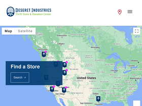 'deseretindustries.org' screenshot