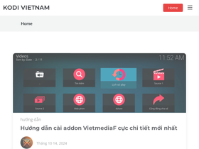 'kodi.vn' screenshot