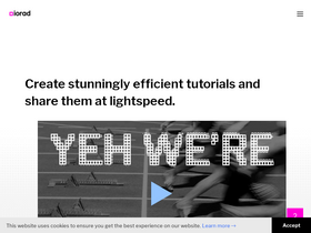 'iorad.com' screenshot