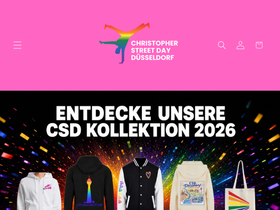 csd-onlineshop.de homepage screenshot
