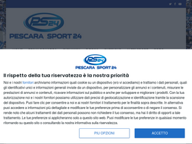 'pescarasport24.it' screenshot