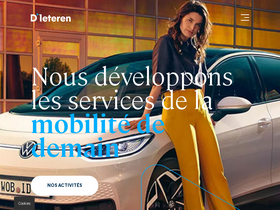 'dieteren.be' screenshot