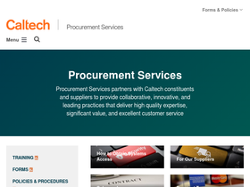 procurement.caltech.edu