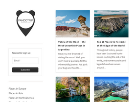 'pandotrip.com' screenshot