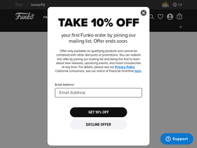 'funko.com' screenshot