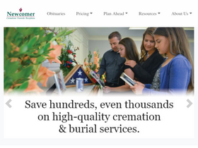 'newcomerkentuckiana.com' screenshot