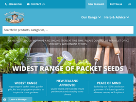 mrfothergills.co.nz homepage screenshot