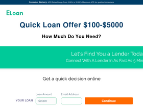 'eiloan.com' screenshot