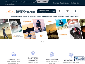 'sporteyes.com' screenshot