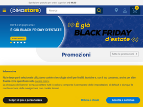 'dimostore.it' screenshot