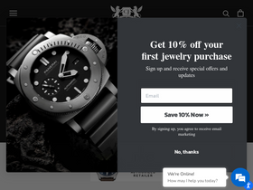 'cjcharles.com' screenshot