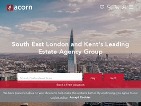 'acorngroup.co.uk' screenshot