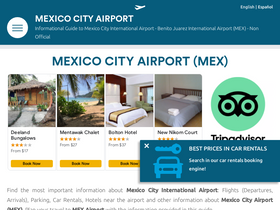 'mexico-airport.com' screenshot