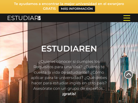 'estudiar-en.com' screenshot