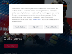 'redbullracing.com' screenshot