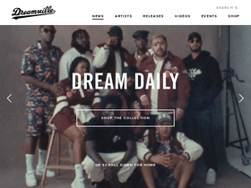 'dreamville.com' screenshot