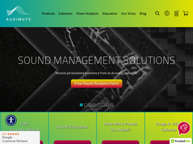 'audimute.com' screenshot