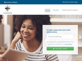 'myprocare.com' screenshot