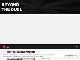 'beyondtheduel.com' screenshot
