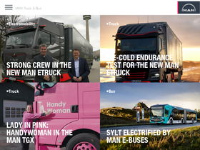 'mantruckandbus.com' screenshot