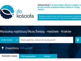 'dokosciola.pl' screenshot