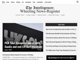 'theintelligencer.net' screenshot