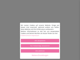 'zugeschnuert-shop.de' screenshot