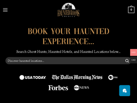 'hauntedrooms.com' screenshot