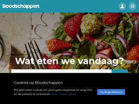 'boodschappen.nl' screenshot