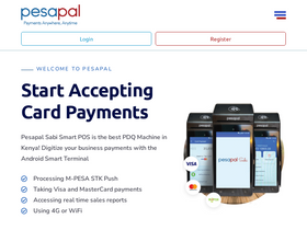 'pesapal.com' screenshot