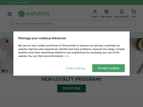 'naturitas.us' screenshot