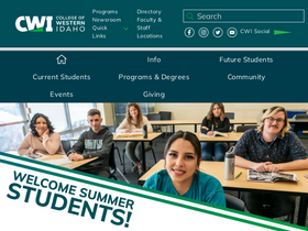 'cwi.edu' screenshot